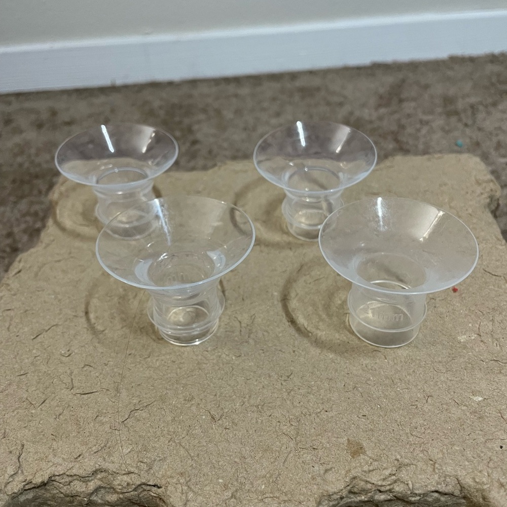 Universal Breast Pump Flange Insert Lot 17mm, 19mm, 21mm. Trial